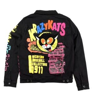 Krazy Kats Embroidered Jacket